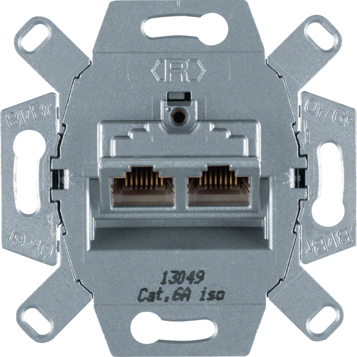 Hager G3140 Data Socket 8/8pin Shielded, Cat6A