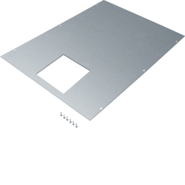Hager BKA600800Q06 Cable Trunking Cover, 800 mm, Grey (RAL 7035)