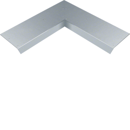 Hager AKBI1500401V Blind Lid Internal Corner for 100EW Cable Trunking 150x40mm