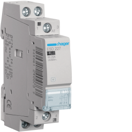 Hager ESD227 Contactor 25A 1NO+1NC 24V