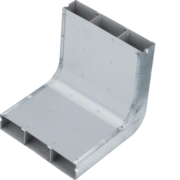 Hager UKK190383 Riser Bend Underfloor Duct 190x38mm 3-Gang