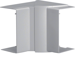 Hager LFF6011047030 Internal Corner for LF/LFF Trunking 60x110mm Grey
