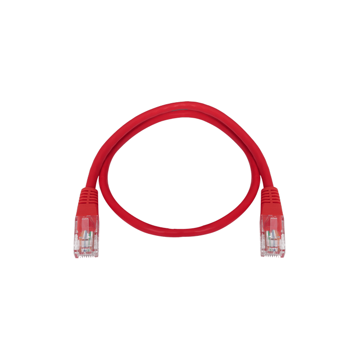 SAFIRE UTP1-03R Cat6 U/UTP Patch Cable (Grey, 1m)