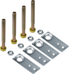 Hager EKSNS120 Levelling Set L=120mm for Heavy Cassette