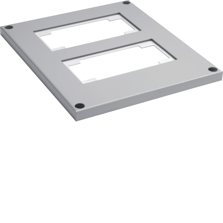 Hager FZ892SD Perforated Closing Plate, Universal, 610x400 mm