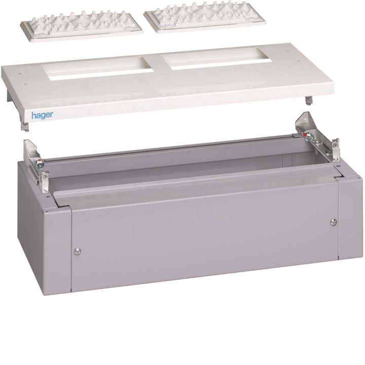 Hager FC455 Quadro4 Top & Plinth H150 W20 mm IP40