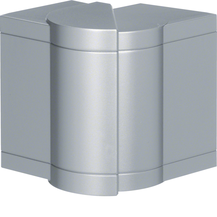 Hager BRP651003HLAN Outside Corner for BRP/BRAP65100 Trunking, Halogen-Free, Stainless Look