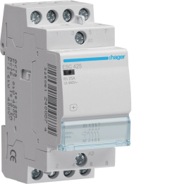 Hager ESC425 Contactor 25A 4NO 230V AC