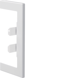 Hager BRP65130W9016 Wall Cover Plate 65x130mm Tunable White