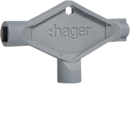 Врезной замок Hager FZ850S для распределительных щитов Orion.Plus