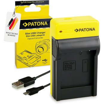 Laadija Foto Panasonic DMW-BLF19 slim, USB DMC-GH3