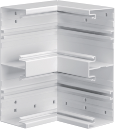 Hager BRA652104D9016 Internal Corner 68x210mm Lid 2x80mm Traffic White