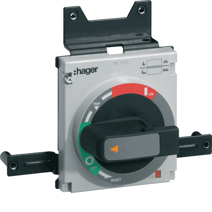 Hager HXE030H tiesioginė sukamoji rankena, skirta H800-H1000