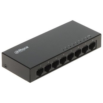 TOOSTUSLULITI PFS3008-8GT-V2 8-PORT DAHUA