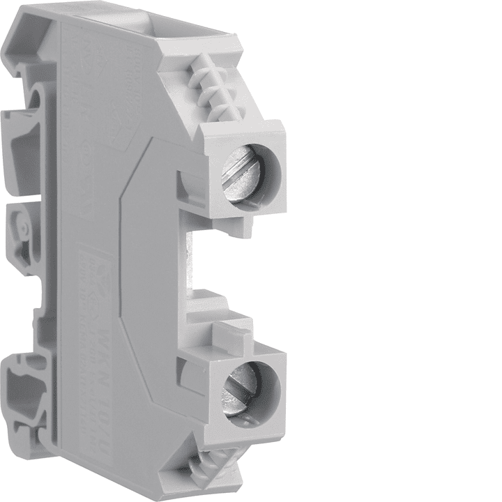 Hager KXA10LH caurplūdes terminālis, 10mm², 1P