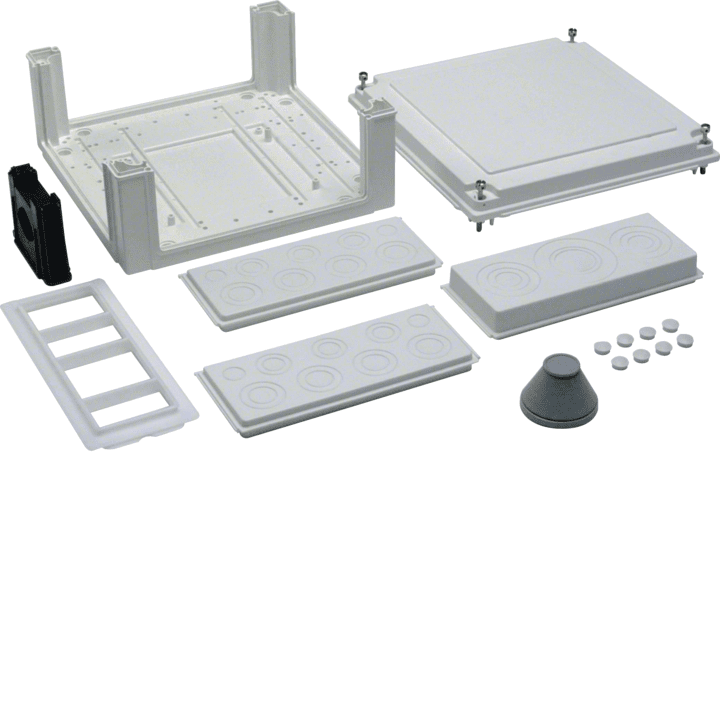 Hager U84LS Cable Spreader Box, IP54, 324x307x149 mm