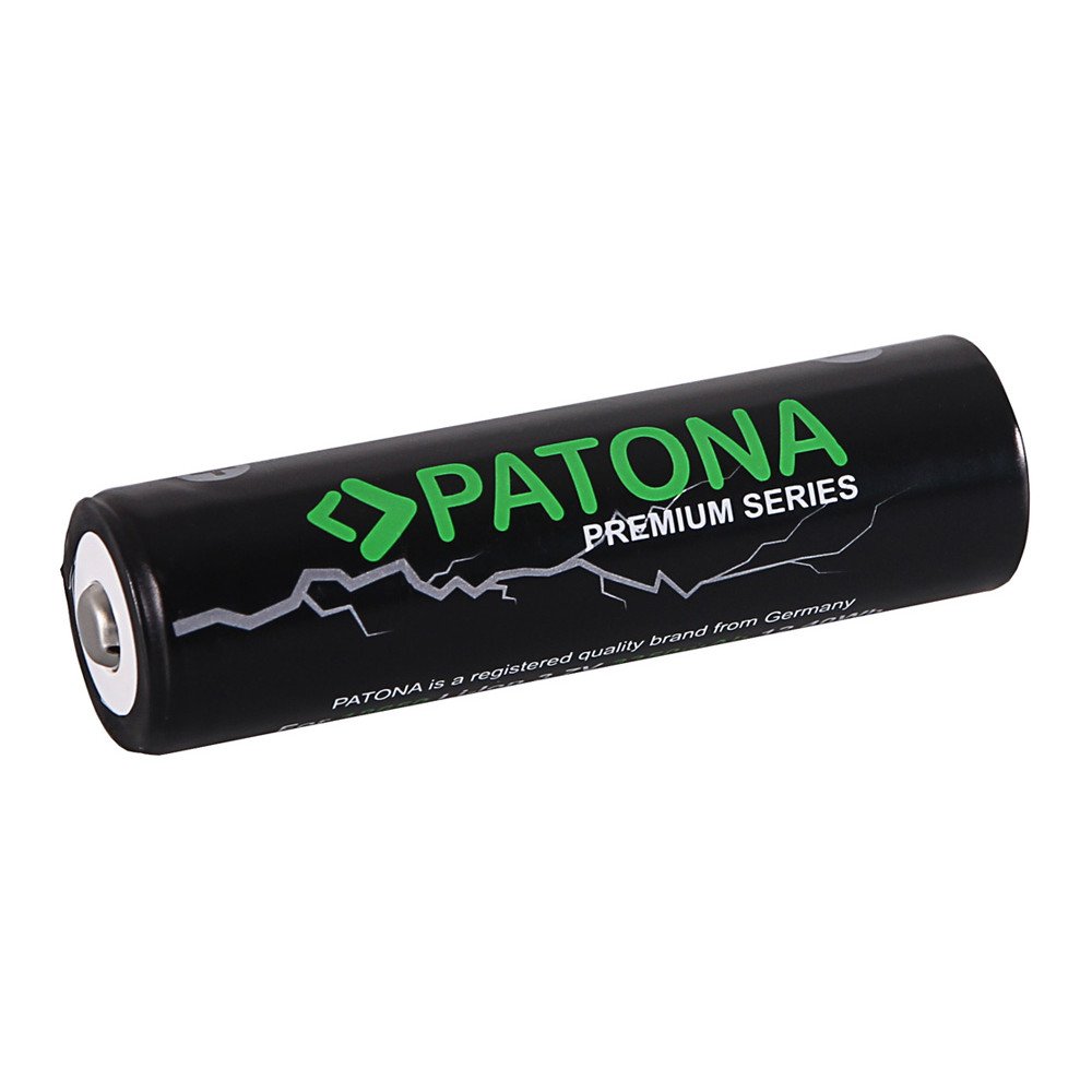 Akku 18650 Li-lon 3350mAh PREMIUM 3,7V korotettu plus