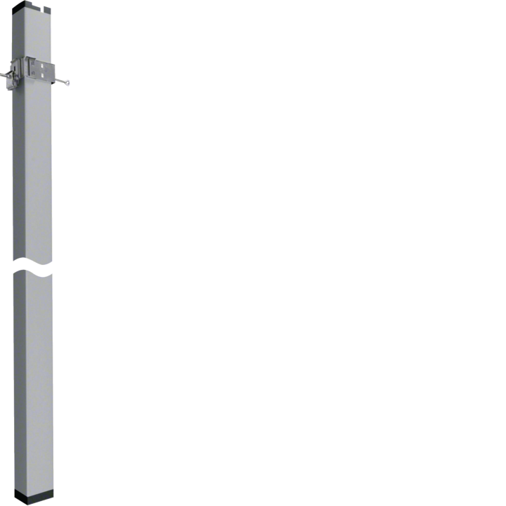 Hager DAK802800ELN DA200 Clamp Fitting 2800mm, Anodised Aluminium