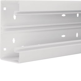 Hager BRP6517019016 Trunking Base, PVC, Traffic White
