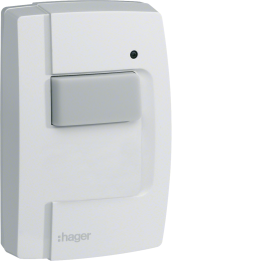 Hager TRE301 RF ārējā viena nospiešanas poga