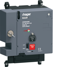 Привод Hager HXC042H для серии P630, 100-240В переменного тока с вспомогательным контактом и ключом