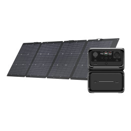 Комплект EcoFlow RIVER 3 Max Plus Power Station с солнечной панелью 220W