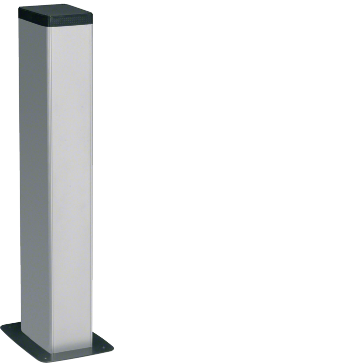 Hager DAP280650ELN PacPost 80 d Floor Box 650 mm Aluminium Natural Anodized