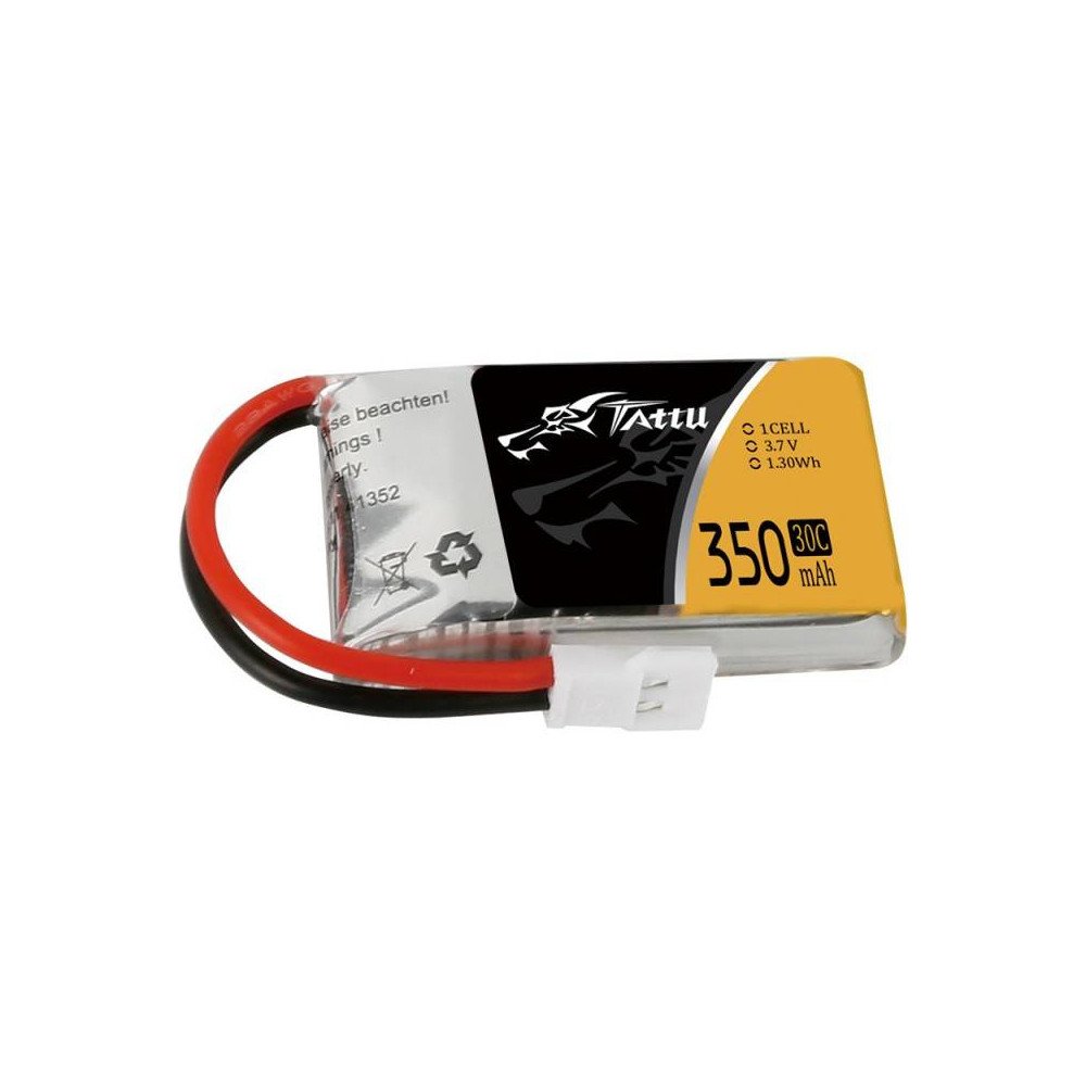 Akumulators Tattu 350mAh 3,7V 30C 1S1P