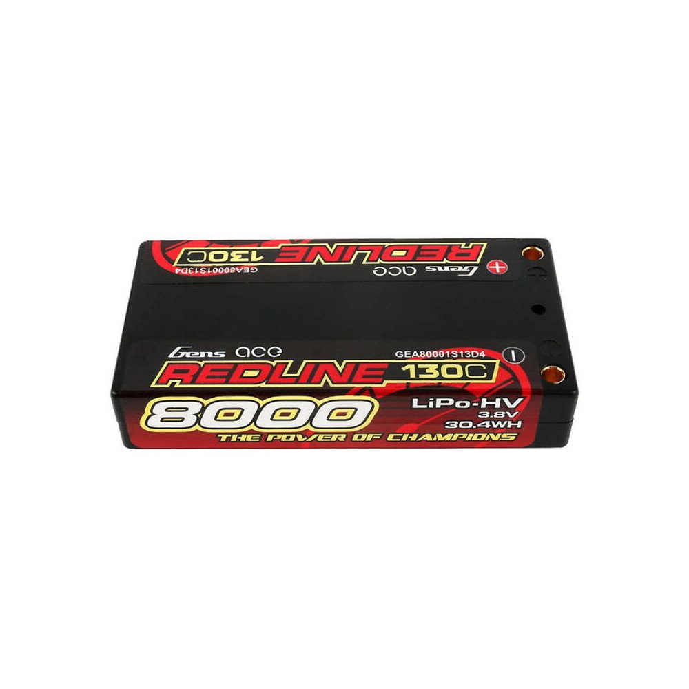 Lipo akumulators GENS ACE 8000mAh 3,8V 1S2P 130C