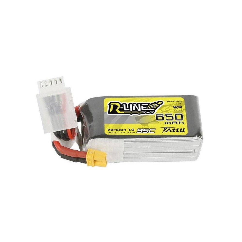 Akku Tattu R-Line 650mAh 14,8V 95C 4S1P XT30