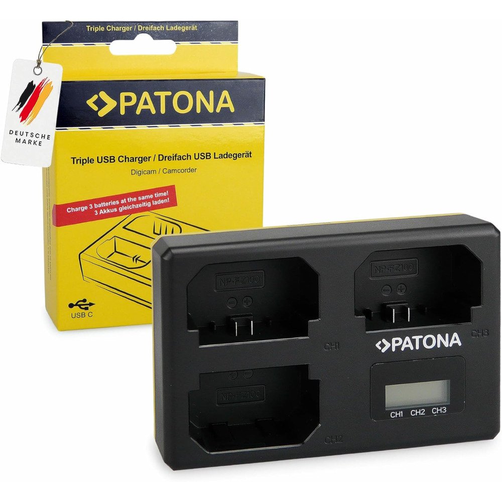 Charger Foto Triple Sony NP-FZ100+LCD