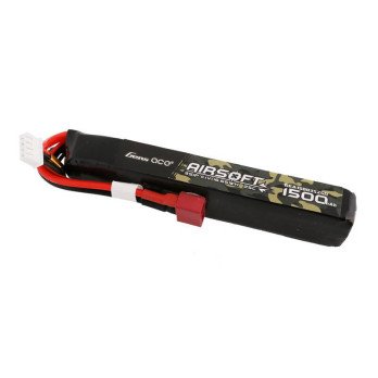 Gens ace 25C 1500mAh 3S1P 11.1V Airsoft Gun Lipo baterija su T kistuku