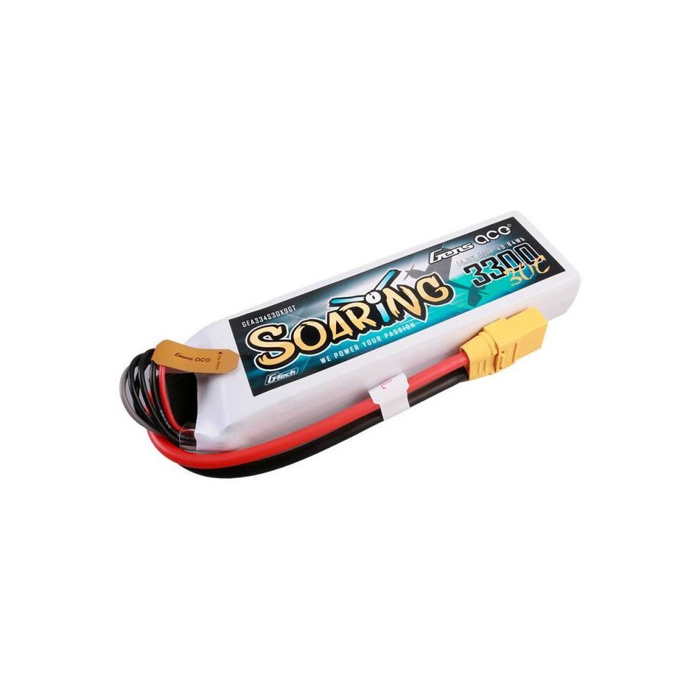 Gens ace G-Tech Soaring 3300mAh 14.8V 30C 4S1P Lipo Akku