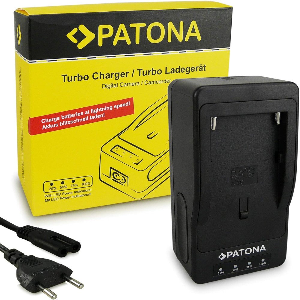 Pikalaturi Sony NP-F970/NP-F960/NP-F550 1.5A