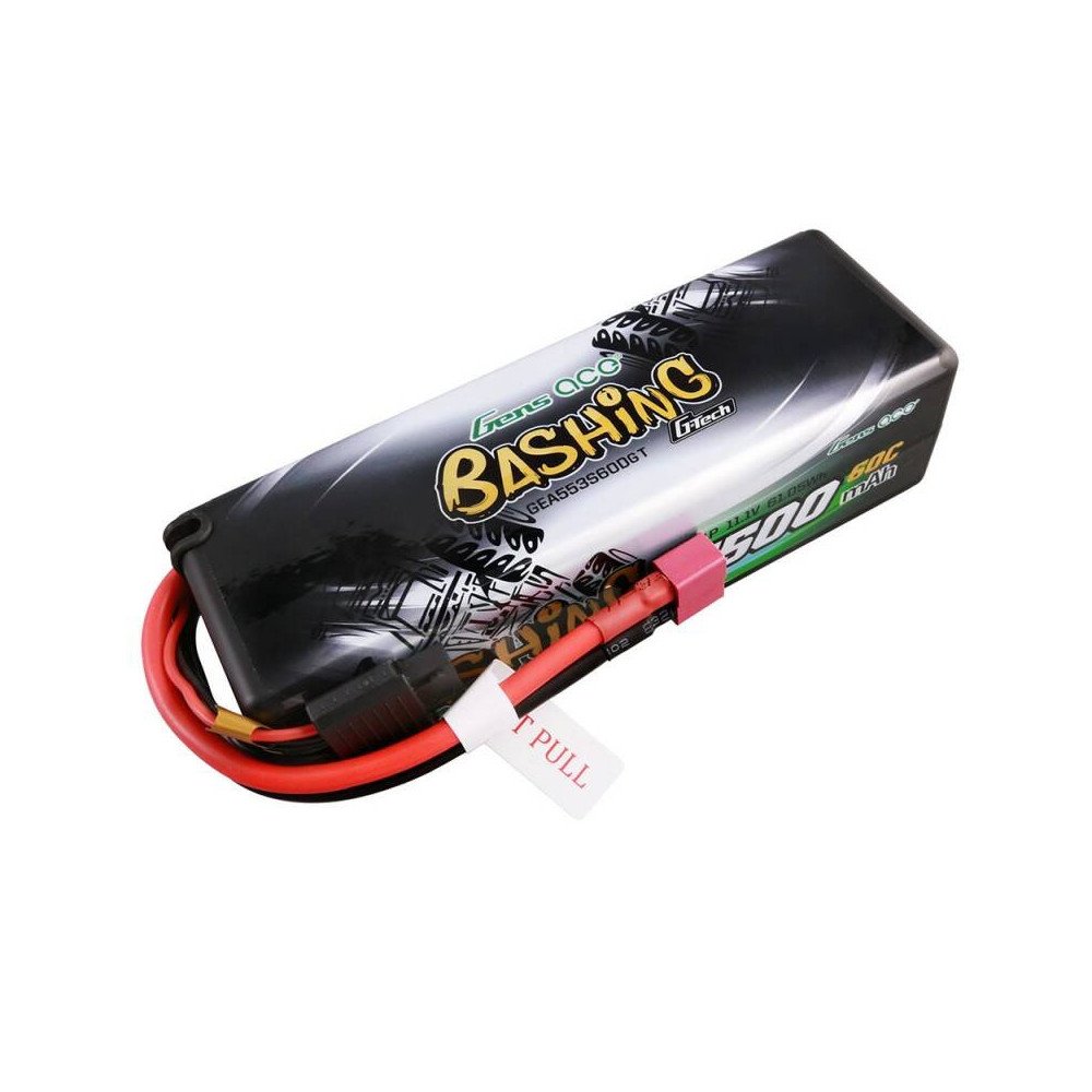 Gens ace G-Tech 5500mAh 11.1V 3S1P 60C HardCase 15# auto akumulators
