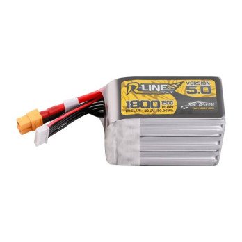 Lipo Tattu R-Line versija 5.0 1800mAh 22.2V 150C 6S akumulators ar XT60 savienotaju