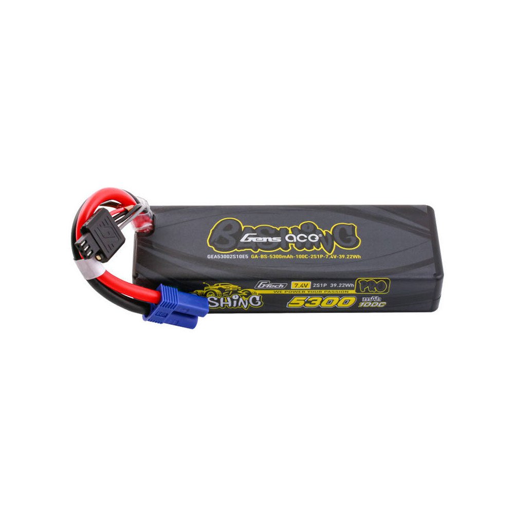 Gens ace G-Tech 5300 7,4 100C 2S1P Lipo z EC5