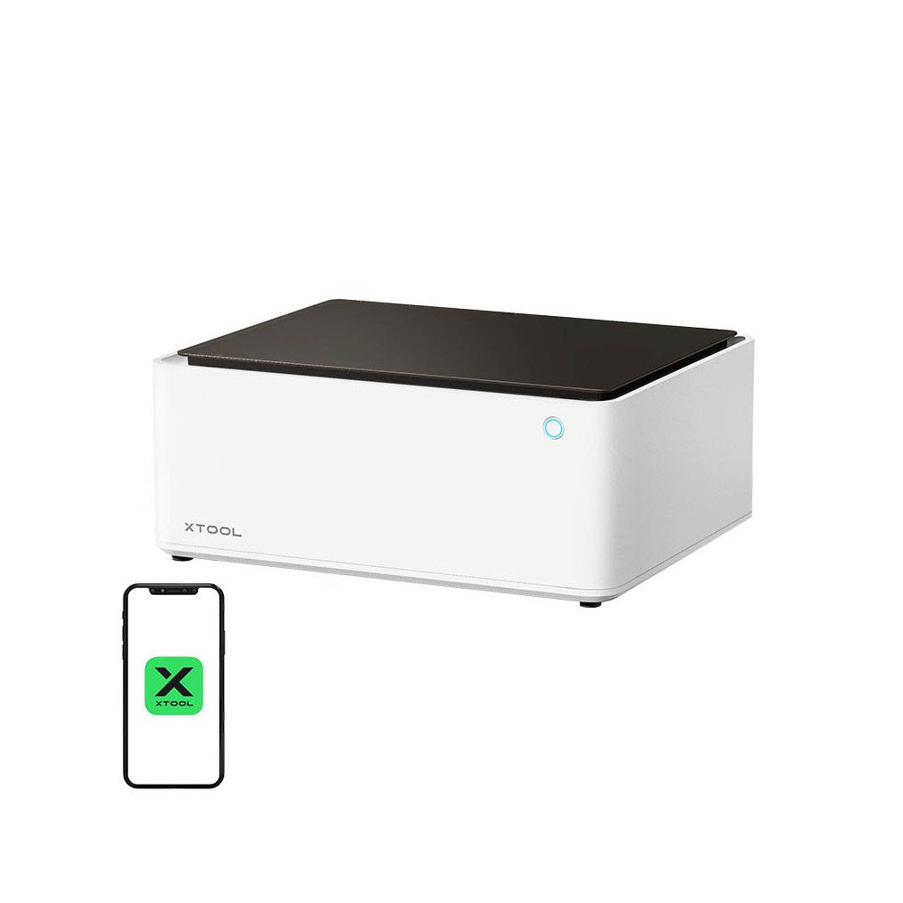 Kolm-uhes xTool M1 10W lasergraveerimismasin