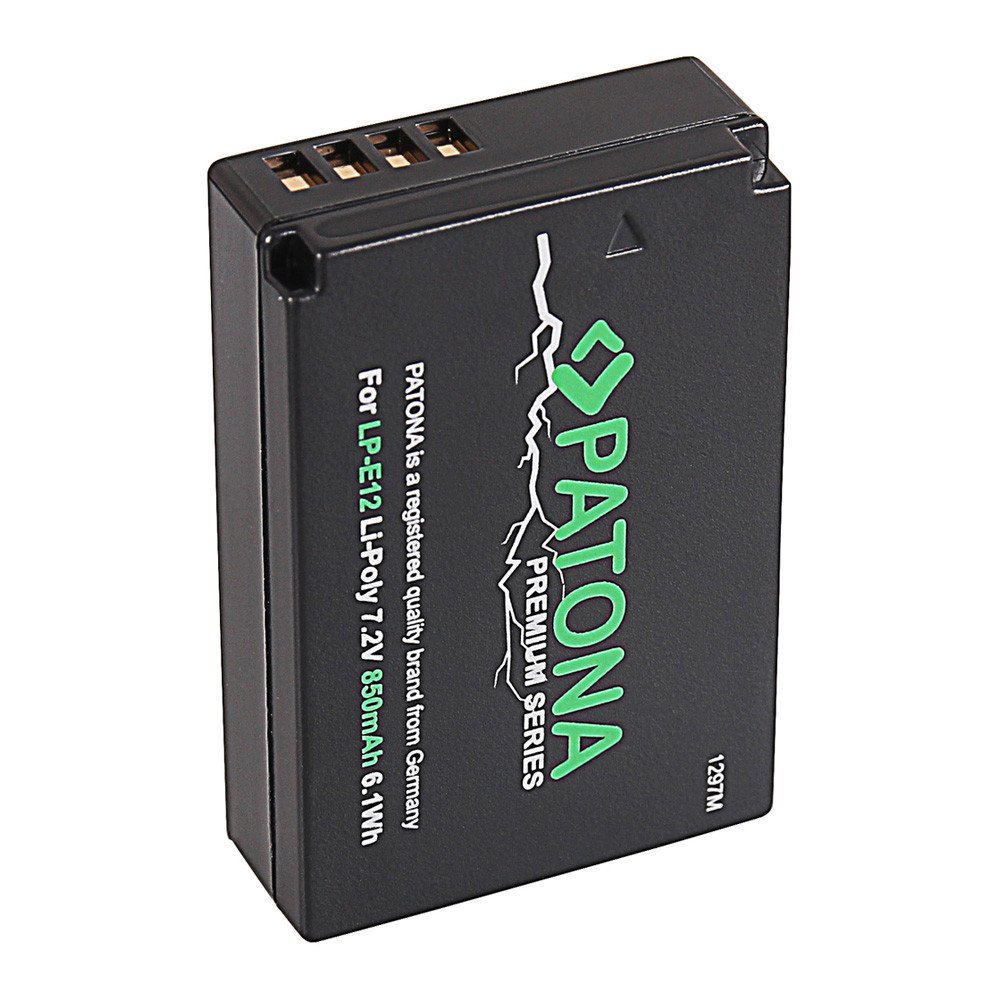 Akku Canon LP-E12 850mAh Li-Ion PREMIUM