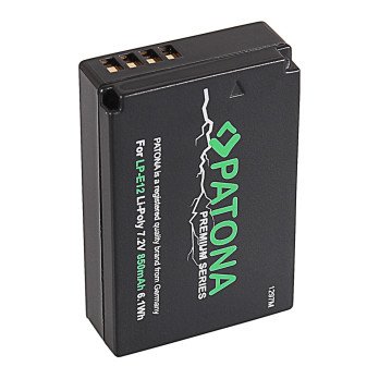 Akku Canon LP-E12 850mAh Li-Ion PREMIUM