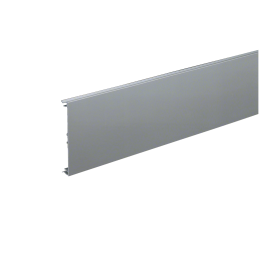Hager BRA701322ELN Trunking Lid, Natural Anodised Aluminium