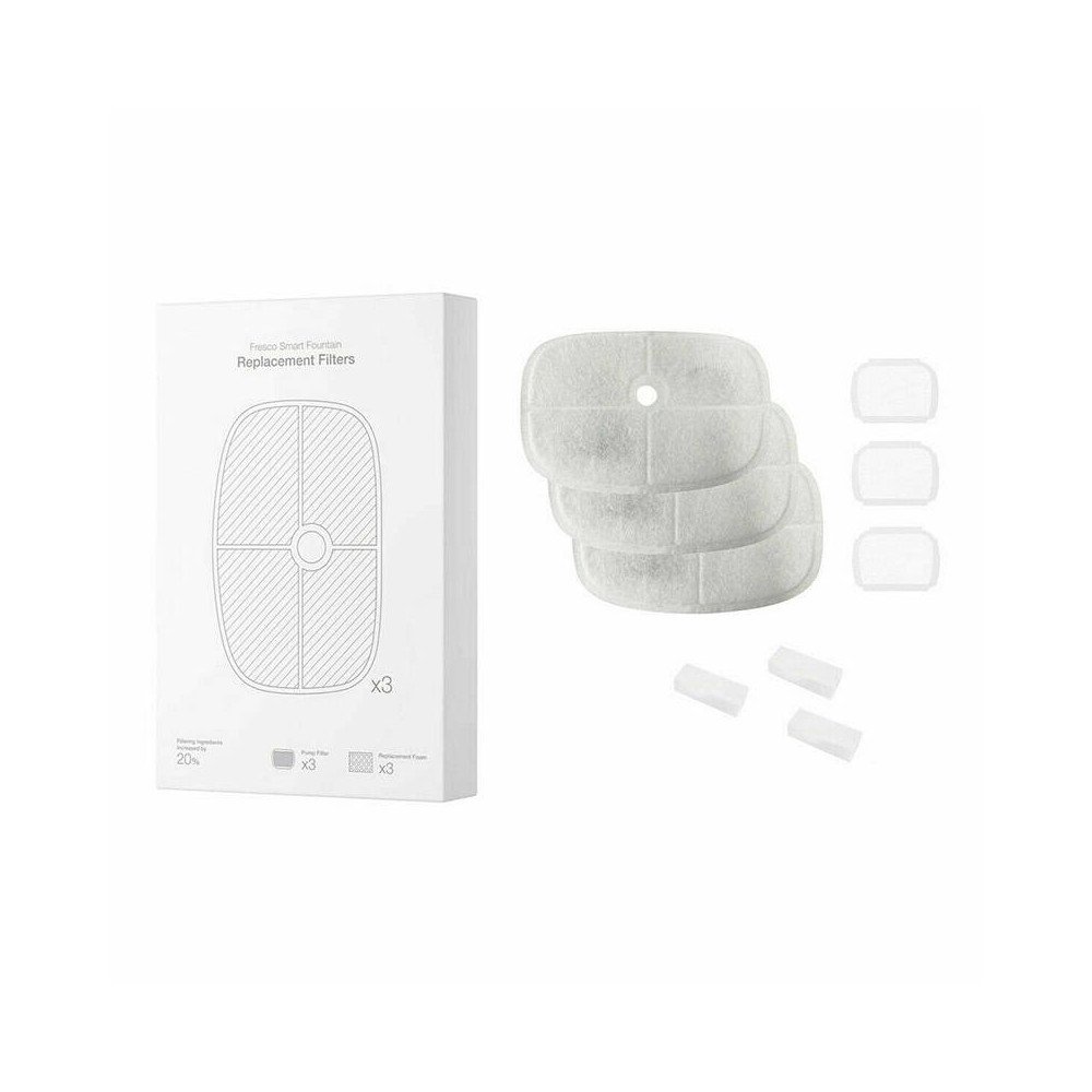 Replacement Filters + Sponge +pump sticke Petoneer (3 pcs)