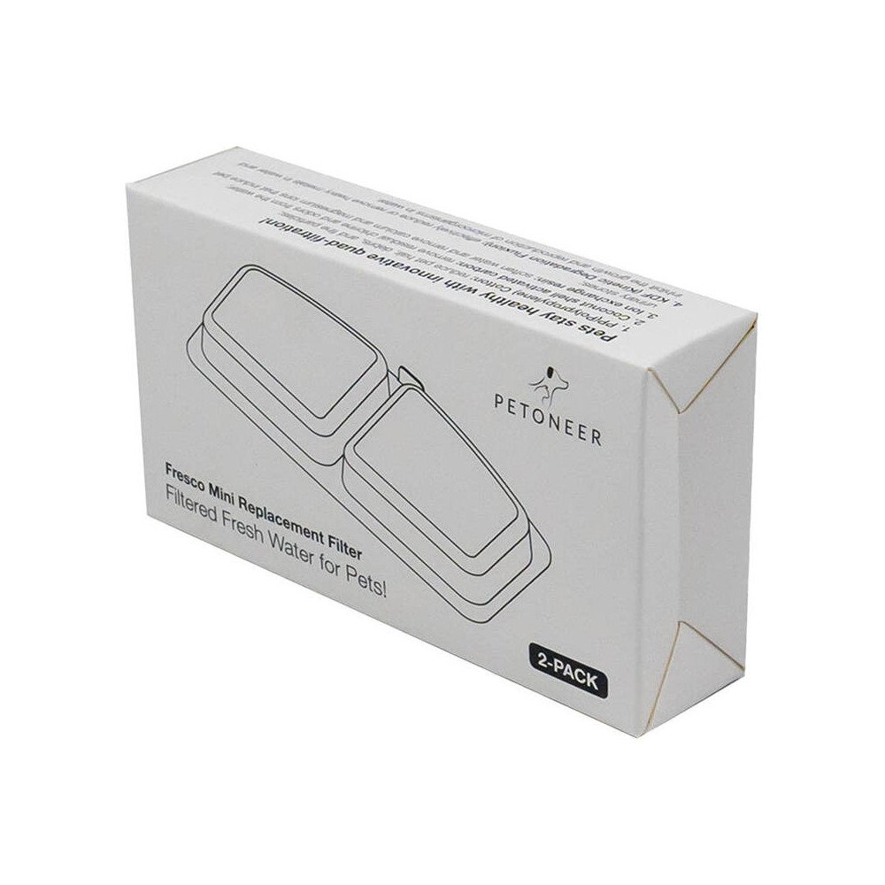Vaihtosuodattimet Petoneer Smart Pet Fountain minille (2 kpl)