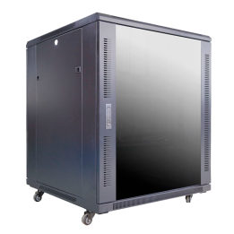 MARCA BLANCA RACK-18UFN-8D8W 19" 18U tīkla serveru skapis 800mm dziļš brīvi stāvošs