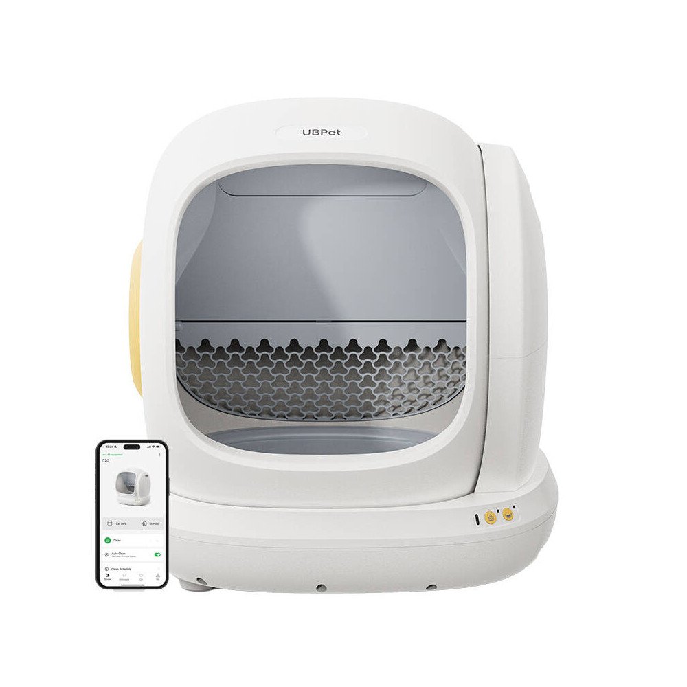 Intelligent self-cleaning cat litterbox UBPet C20