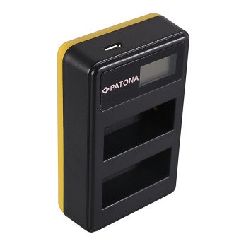 Laturi Foto Dual LCD Canon LP-E8- USB