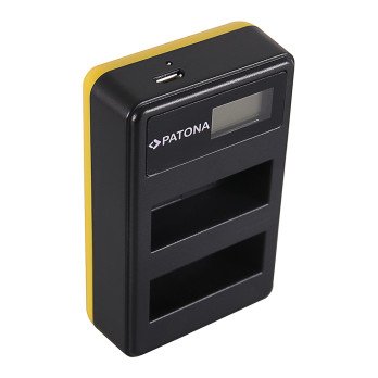 Ladetajs Foto Dual LCD Nikon EN-EL14- USB
