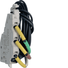 Hager HXA026H pagalbinis kontaktų blokas 1NO+1NC 125V AC