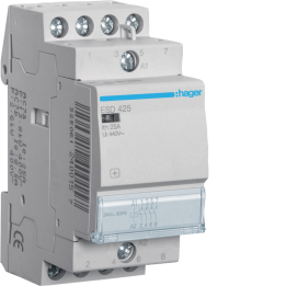 Hager ESD425 Contactor 25A 4NO 24V