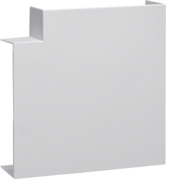 Hager BRP652105DH9016 Flat Corner for Cable Trunking, White